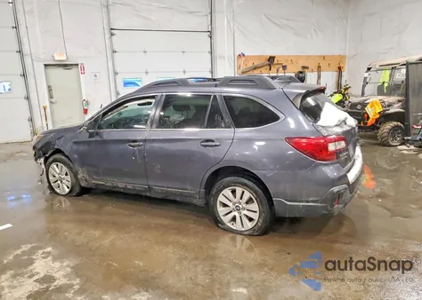 2018 Subaru Outback 2.5I Premium из США, поврежденный, VIN 4S4BSAHC3J3290012